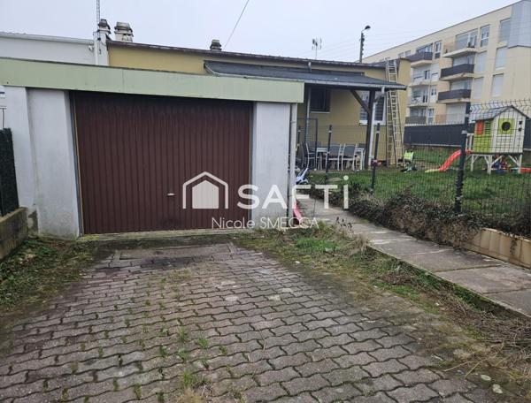 Maison plain pied,2 chambres,jardin,garage