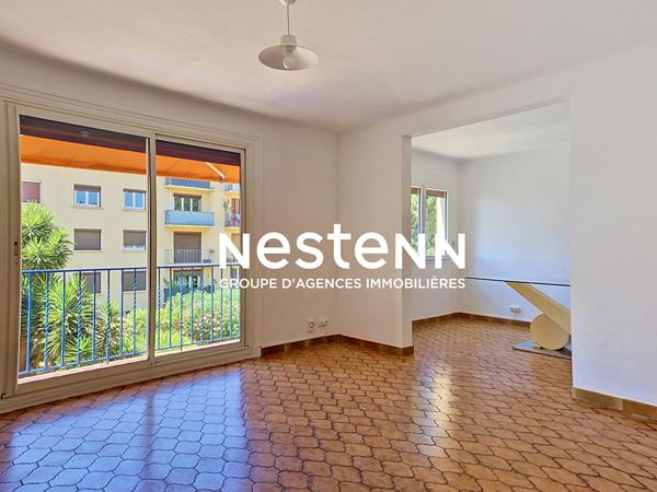 PERPIGNAN, appartement 4 pièces calme à louer au 2ème étage  avec place de parking