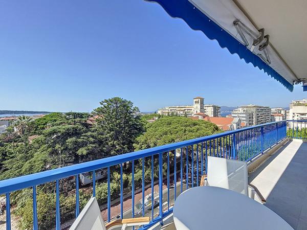 Cannes Basse Californie appartement rénové à vendre 4 pièces vue mer - Garage et parking