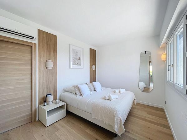 Cannes Basse Californie appartement rénové à vendre 4 pièces vue mer - Garage et parking