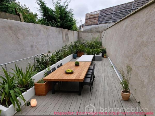 Maison jumelee de 57 m²