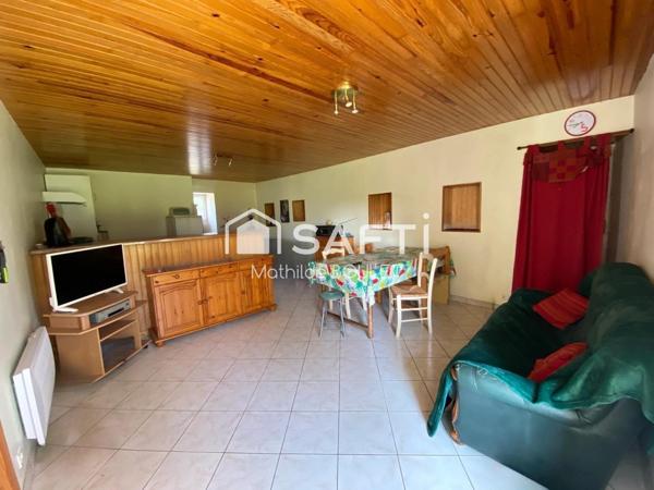 Maison de campagne 3 chambres, à rafraîchir