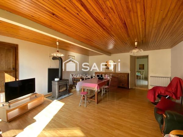 Maison de campagne 3 chambres, à rafraîchir