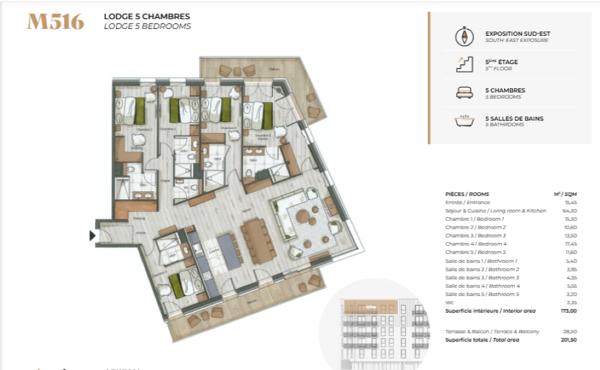 Appartement à vendre à Tignes (73320) - Savoie