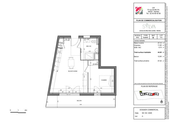 Appartement T2
