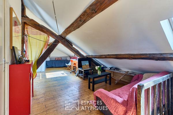 Duplex en dernier étage Proche d’Aligre