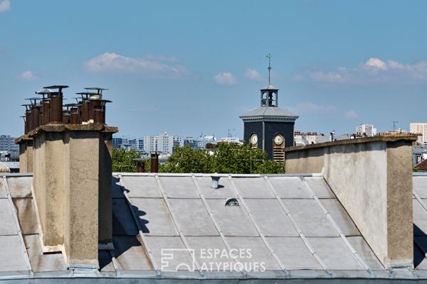 Duplex en dernier étage Proche d’Aligre