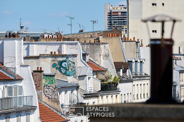 Duplex en dernier étage Proche d’Aligre