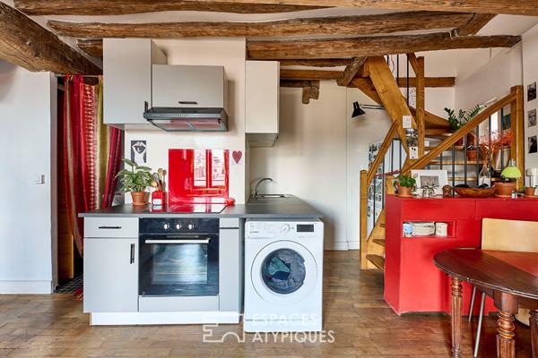 Duplex en dernier étage Proche d’Aligre