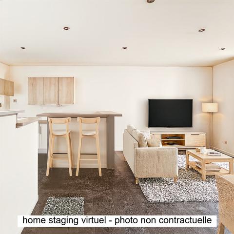 A louer Centre -ville de Saint Arnoult en Yvelines - Appartement 2 pièces de plain pied