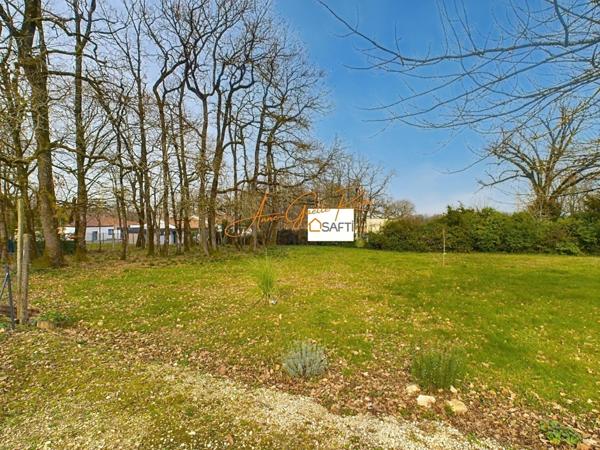 Maison et grand terrain constructble