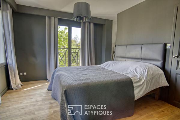 Maison contemporaine sur les hauteurs de Collonges-au-Mont d’Or