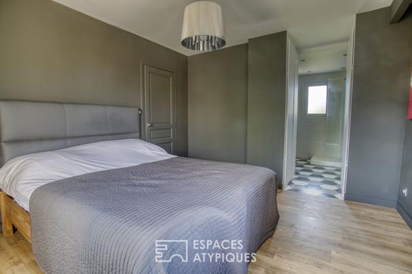 Maison contemporaine sur les hauteurs de Collonges-au-Mont d’Or