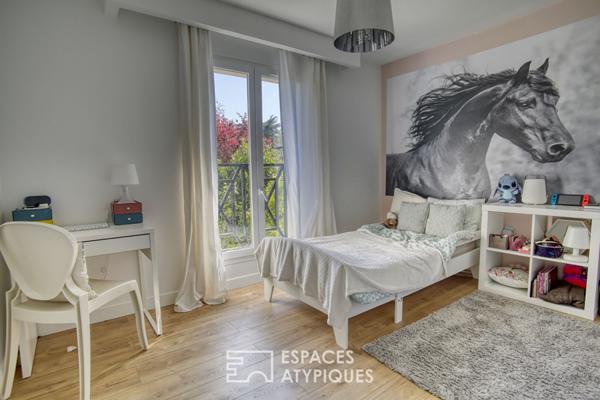 Maison contemporaine sur les hauteurs de Collonges-au-Mont d’Or