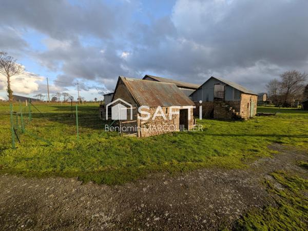 Ensemble avec un fort potentiel à rénover sur un terrain de 6 500 m2