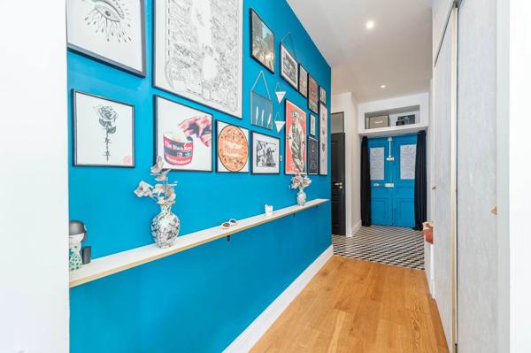 Annecy centre-ville T3 de charme rénové avec balcon.