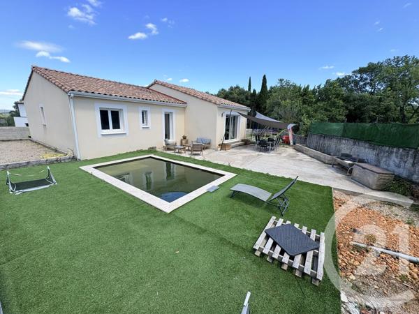Maison à vendre  5 pièces - 109 m 2   BOUILLARGUES  - 30