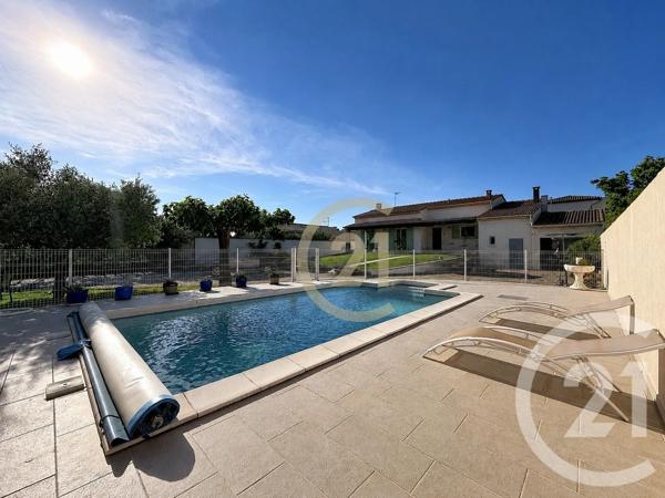 Maison à vendre  5 pièces - 109 m 2   BOUILLARGUES  - 30