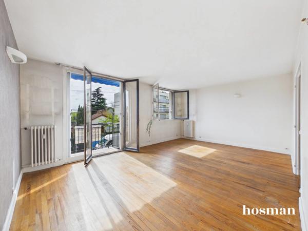Lumineux 3 pièces de 72 m² avec parking et balcon - Rue Ledru Rollin, Saint-Maur-des-Fossés