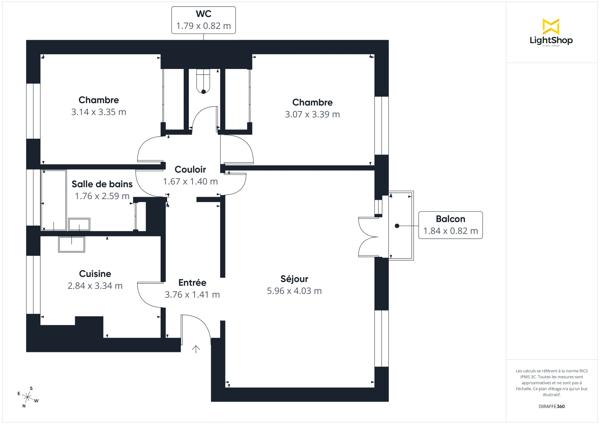 Lumineux 3 pièces de 72 m² avec parking et balcon - Rue Ledru Rollin, Saint-Maur-des-Fossés