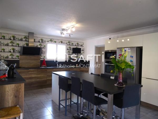 Belle Villa 3 Faces de 161m²,T5, parcelle de 414m²