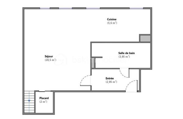 Appartement de 86 m²