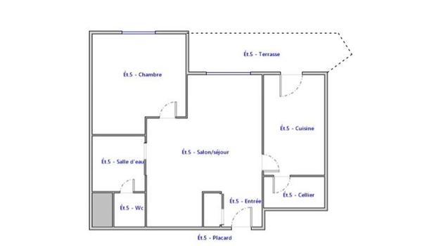 Appartement à vendre 2 pièces 47 m² Montauban