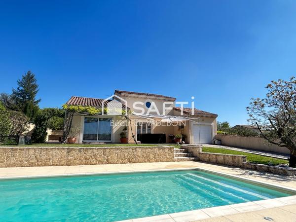 Villa avec piscine et logement indépendant de 50m2