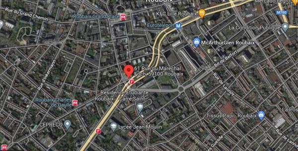 Location Local Commercial 94 59100 Roubaix 792335