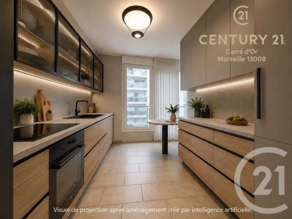 Appartement F5 à vendre  5 pièces - 185,32 m 2   MARSEILLE  - 13007