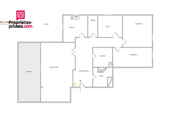 Appartement Marseille 13009  4 pièce(s) 90 m2