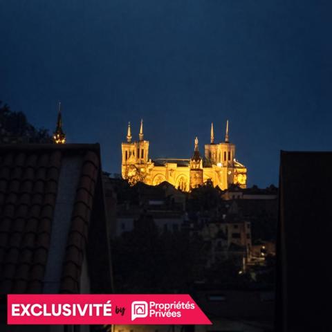 Appartement de standing  dans résidence sécurisée avec vue exceptionnelle sur Lyon