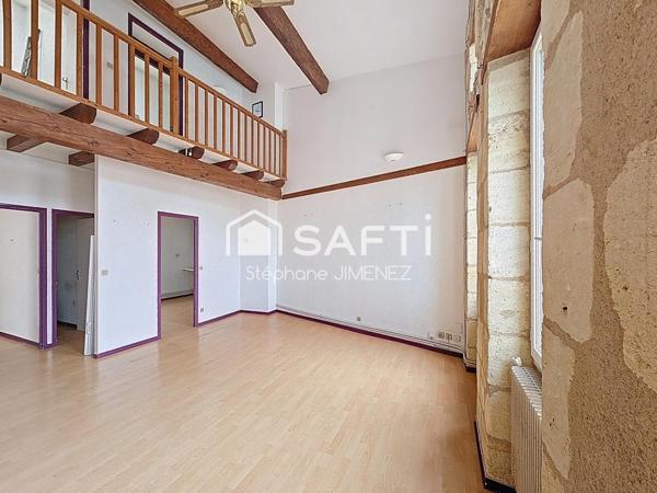 Appartement T3 de 66 m². Idéal revenus locatifs.