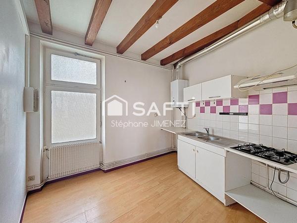 Appartement T3 de 66 m². Idéal revenus locatifs.