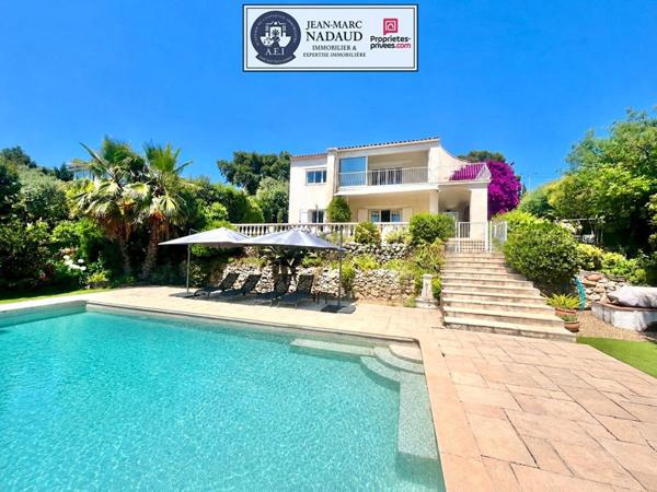 Villa Familiale  T2/T3 + T4 avec piscine ,vue Mer, sans vis à vis