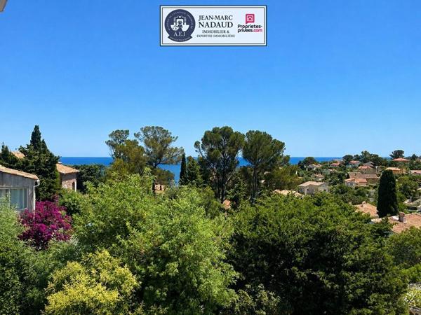 Villa Familiale  T2/T3 + T4 avec piscine ,vue Mer, sans vis à vis