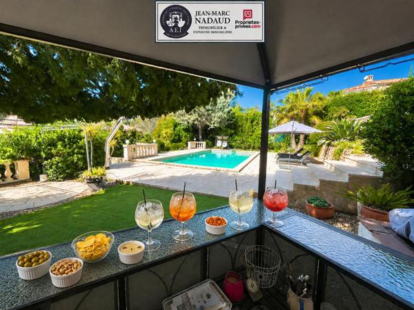 Villa Familiale  T2/T3 + T4 avec piscine ,vue Mer, sans vis à vis