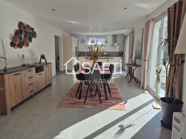 Maison habitable sans travaux et entièrement rénovée par un artisan.