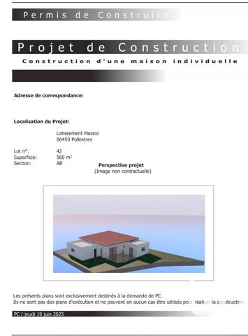 Terrain à vendre 560 m² Pollestres