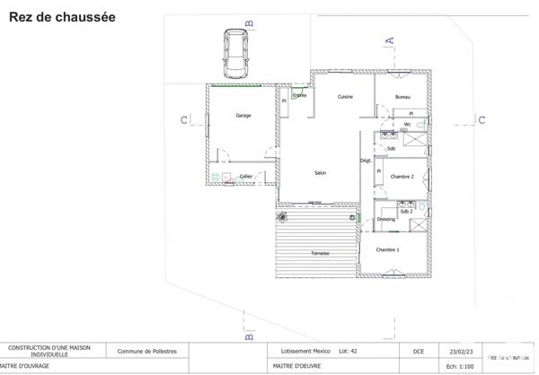 Terrain à vendre 560 m² Pollestres