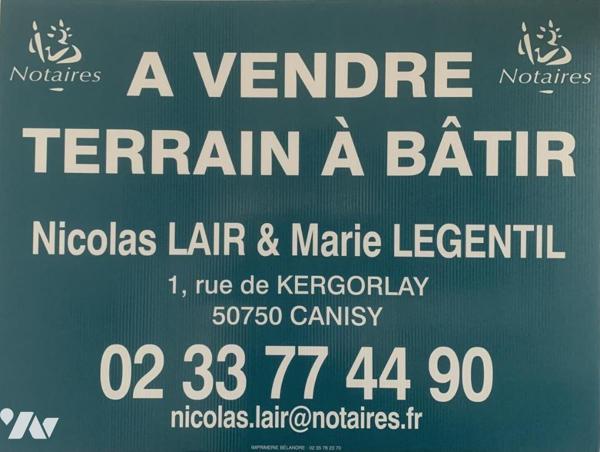 A VENDRE : Terrains constructibles à QUIBOU (50750)