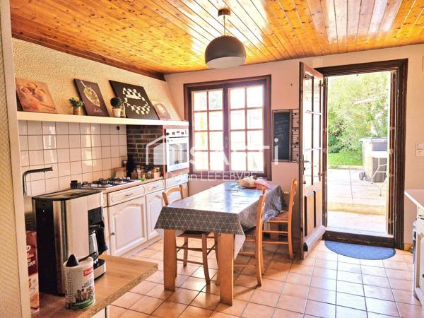 Maison 3 chambres avec cave, jardin et garage