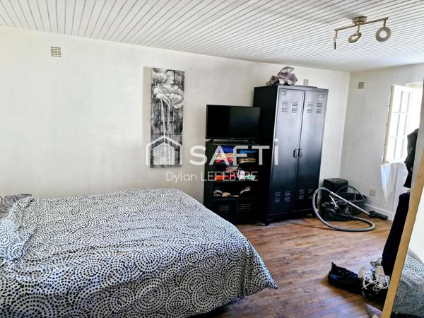 Maison 3 chambres avec cave, jardin et garage