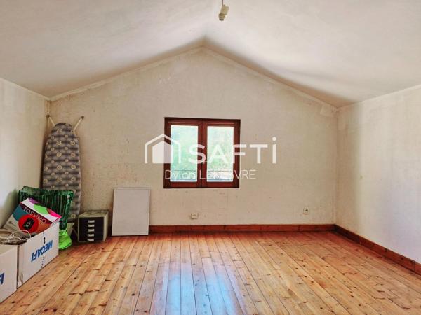 Maison 3 chambres avec cave, jardin et garage