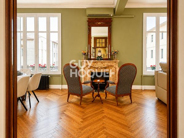 Carcassonne – Appartement de standing 135 m² – 2 chambres – ascenseur – terrasse panoramique