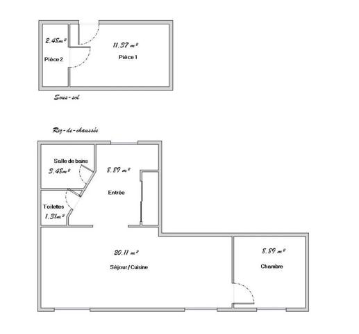 Maison à vendre  2 pièces - 42,71 m 2   MAISONS ALFORT  - 94