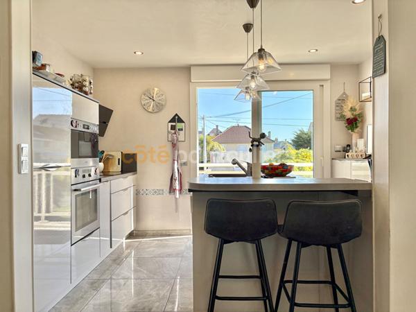 Vente Maison114 m² - 6 Pièces - GRANDCAMP MAISY (14450)