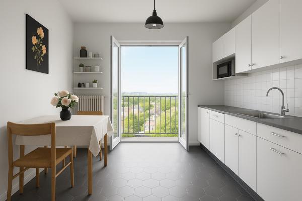 Appartement 4 pièces - 111 m² Exclusivité efficity