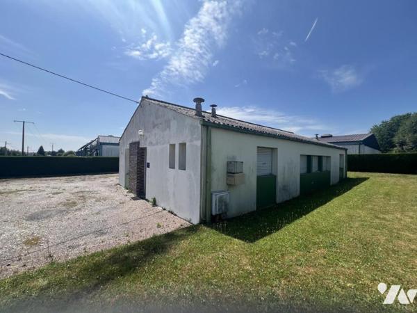 LA FERTE MACE, bâtiment à usage commercial et de bureaux, 110 m², zone industrielle