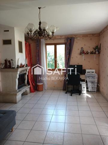 MAISON FAMILIALE – 105 m² – 4 CHAMBRES – TERRAIN 700 m² – GARAGE COINAUD – HAMEAU ENTRE SAINT-RAMBERT-D’ALBON ET ANNEYRON